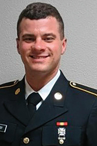 Tyler E. Crosby, a Freemason and grandson of U.S. Air Force veteran Lucius O.