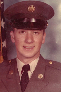 Portrait of John E. Crosby, a Freemason and son of U.S. Air Force veteran Lucius O. Crosby.