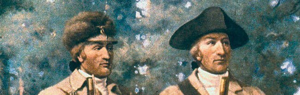 Painting of Lewis and Clark