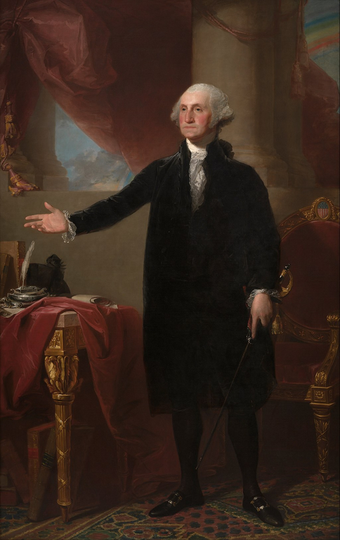 Iconic Lansdowne portrait of George Washington
