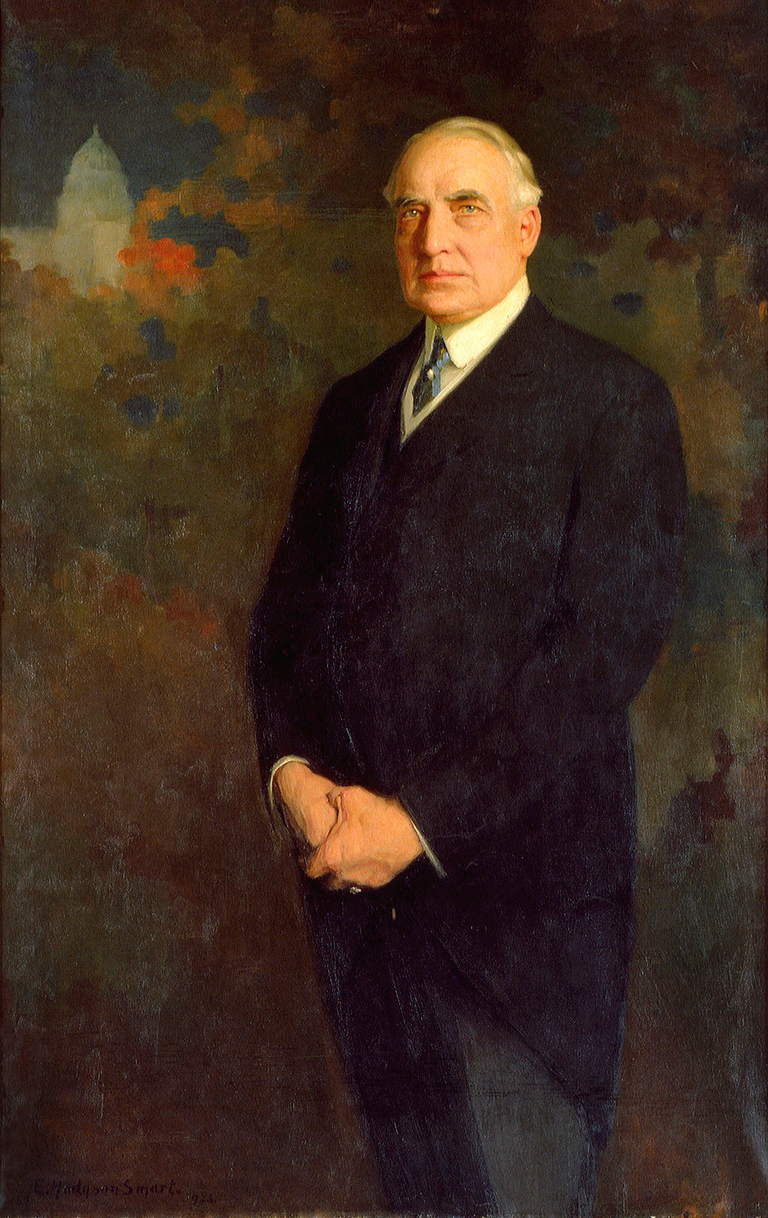 Portrait of Warren G. Harding