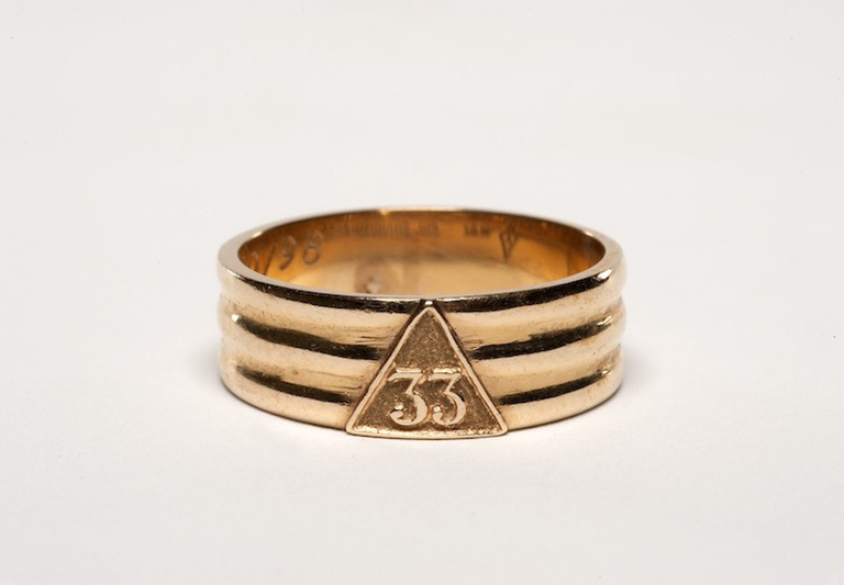 33rd degree Scottish Rite ring