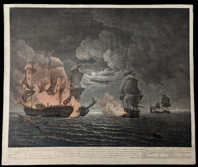 The Memorable Engagement of Capt. Pearson of the Serapis, 1780.