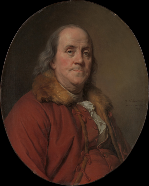 Portrait of Benjamin Franklin