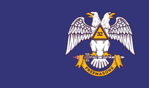 purple scottish rite eagle