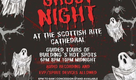 Flyer ghost night