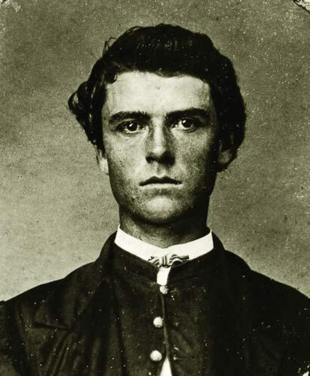 Photo of William Cody as a teenager