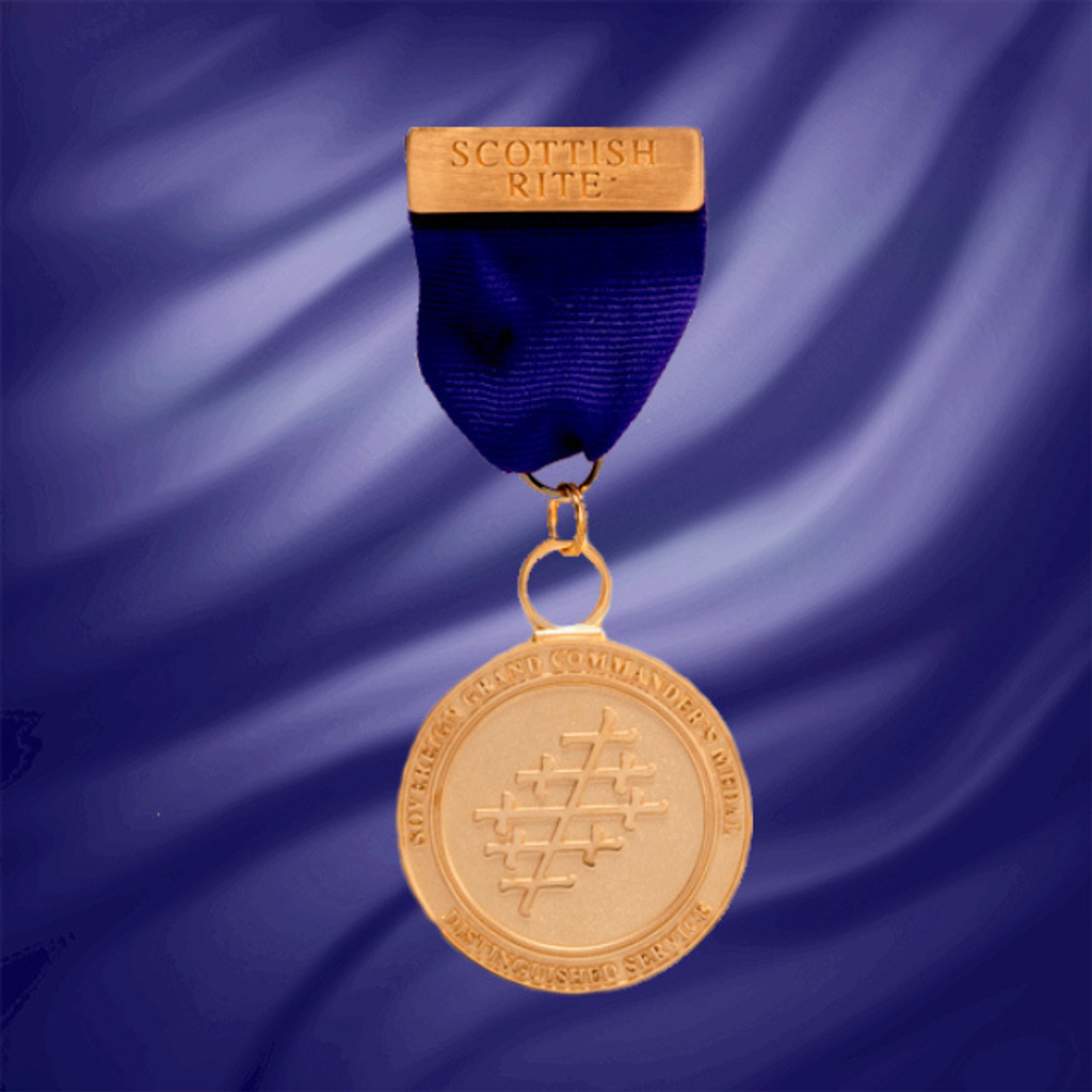 sovereign grand commander's medal for distinguished service