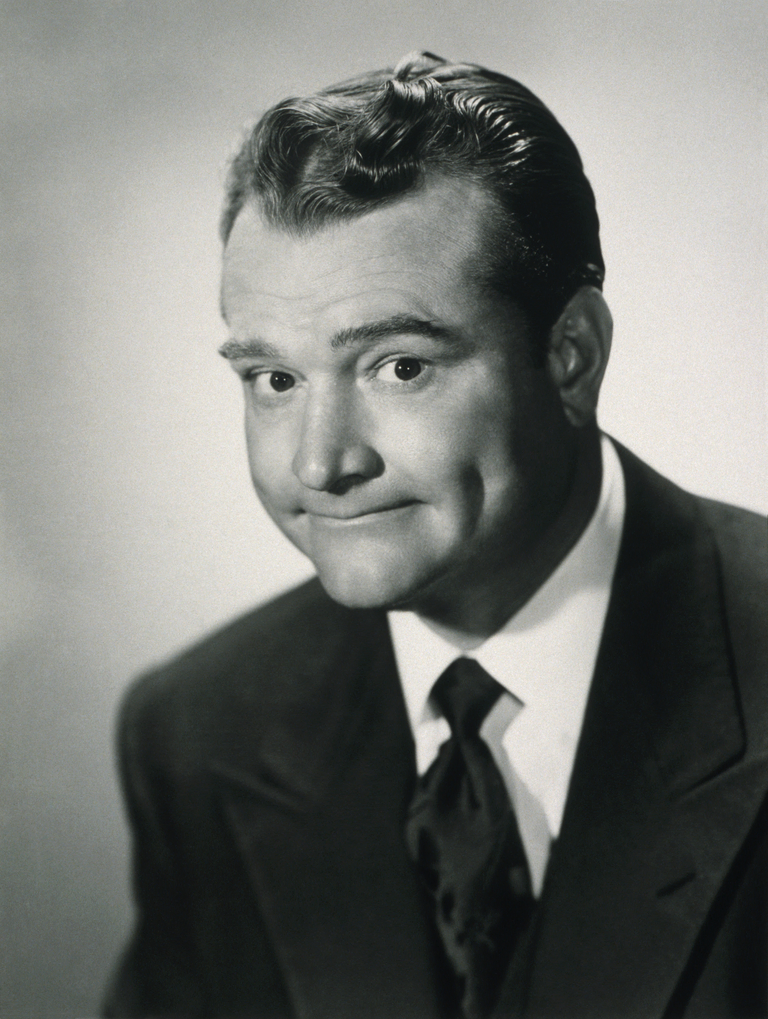 Headshot of Red Skelton, American comedian and Freemason