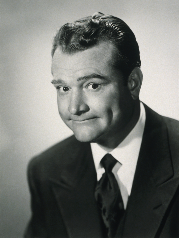 Headshot of Red Skelton, American comedian and Freemason