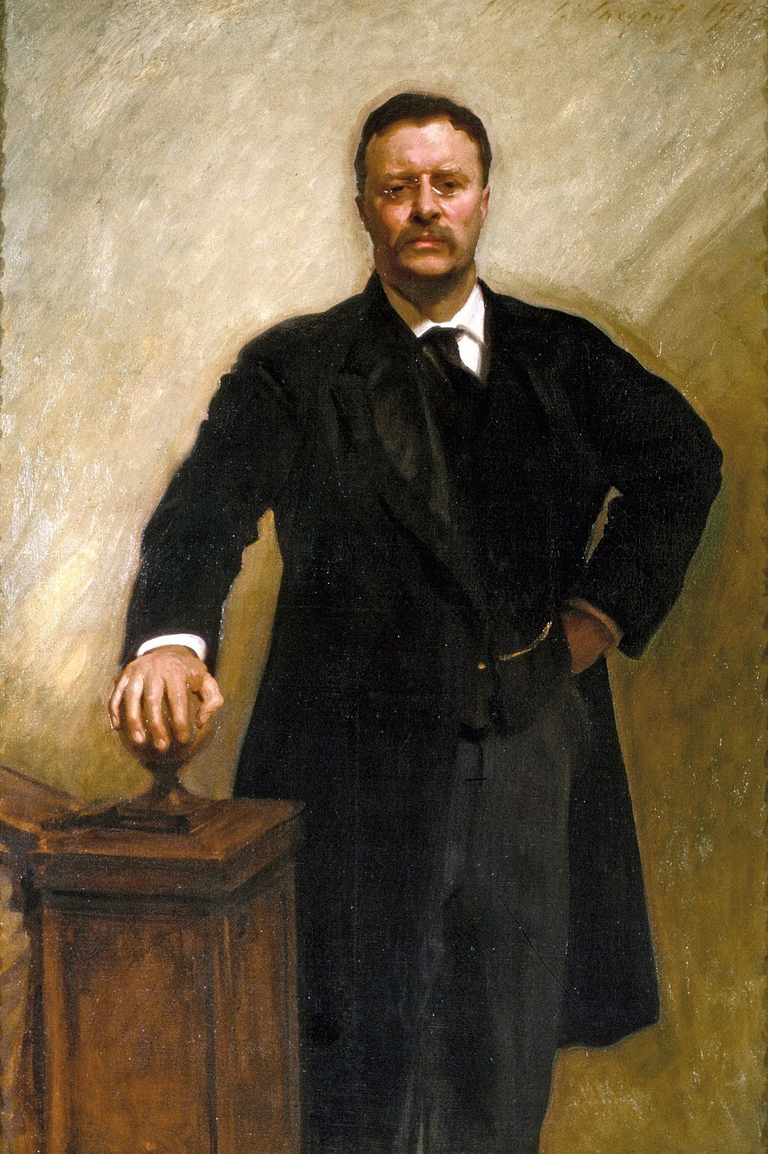 Official White House portrait of Theodore Roosevelt