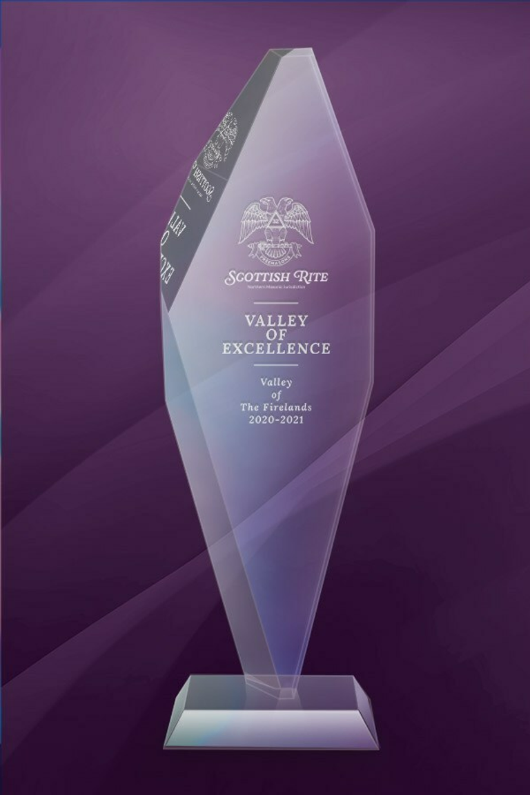 valley of excellence trophy