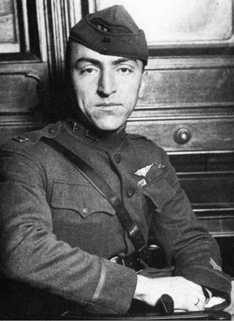 Captain Edward Rickenbacker in uniform