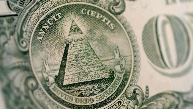 Eye of Providence on a Dollar Bill