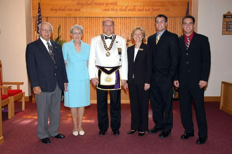 Policastro family photo at the Masonic Home of New Jersey