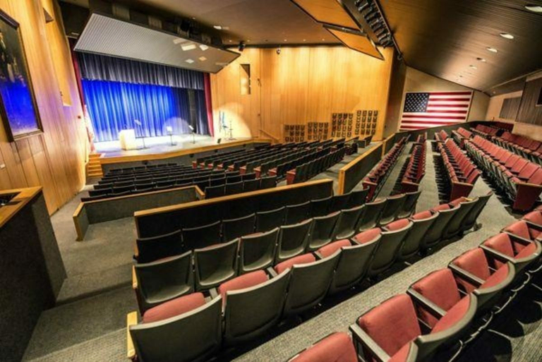 Masonic Lodge auditorium