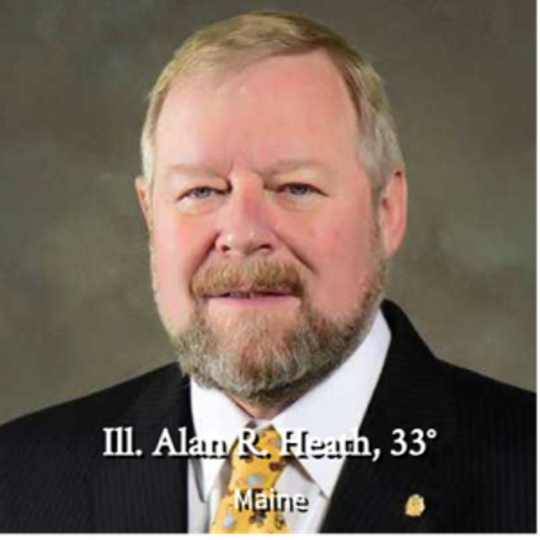 Scottish Rite, NMJ Grand Almoner Ill. Alan Heath, 33°