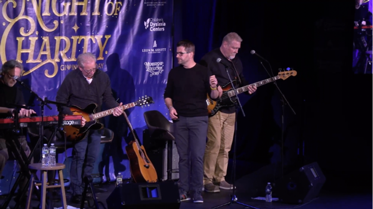 Sudden Relic band playing at Scottish Rite charity event