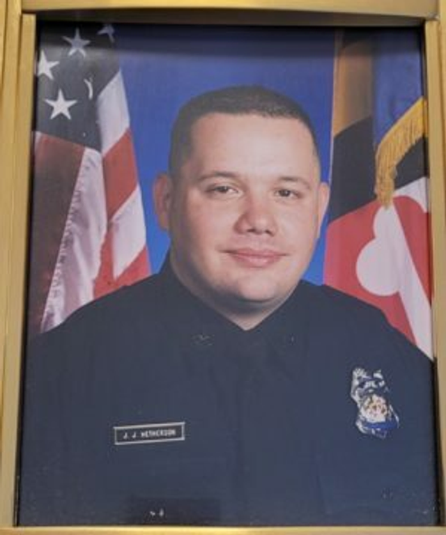 Scottish Rite Freemason John Hetherson in his police uniform