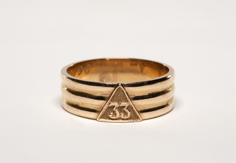 Scottish Rite 33rd Degree Ring